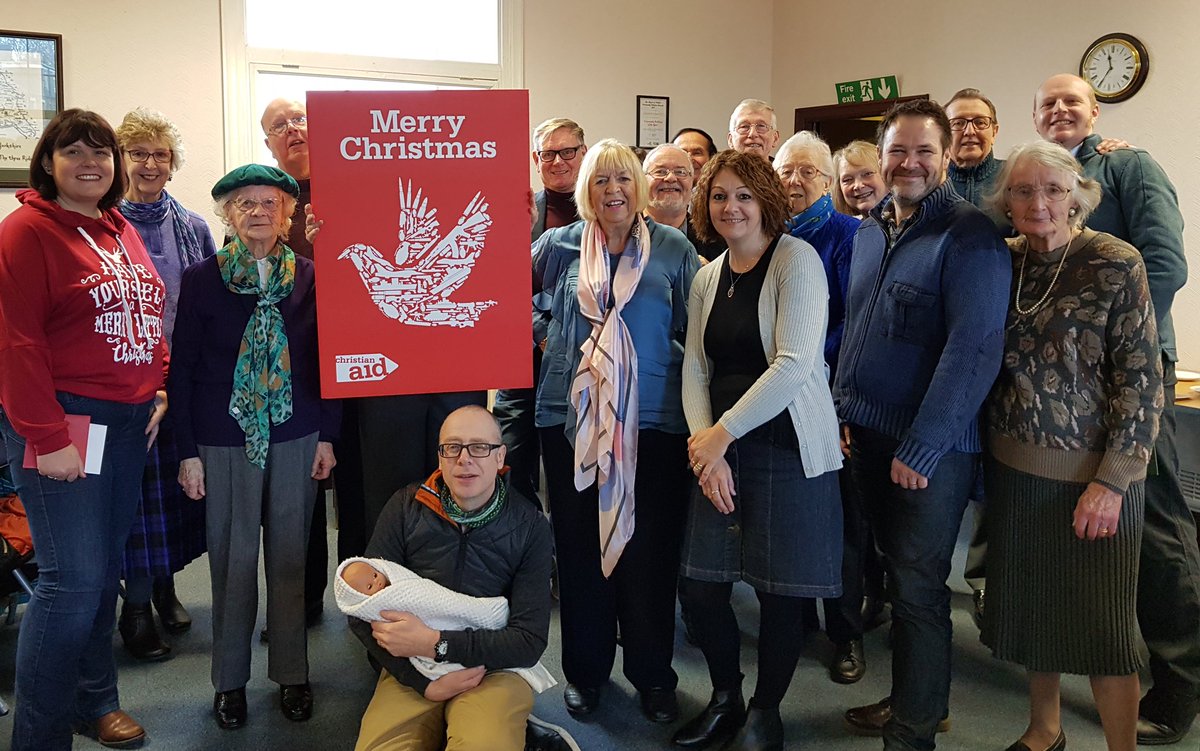 The West Craven Baptist Fellowship is supporting the @christian_aid Christmas appeal #wearethepeacemakers by sending a card to @Andrew4Pendle to wish him a peaceful Christmas