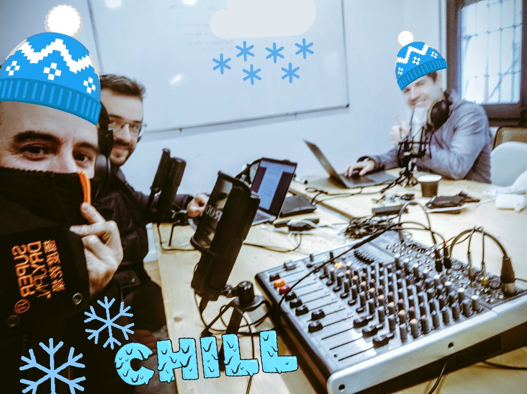 d4vecarter's tweet image. Ya tenemos grabado otro episodio invernal del #podcast #whatthefront - Pronto lo tendréis disponible!! Muchas gracias a @nabaroa @d4nidev @aarongarciah y a @nubeblog por participar!! 😍😍