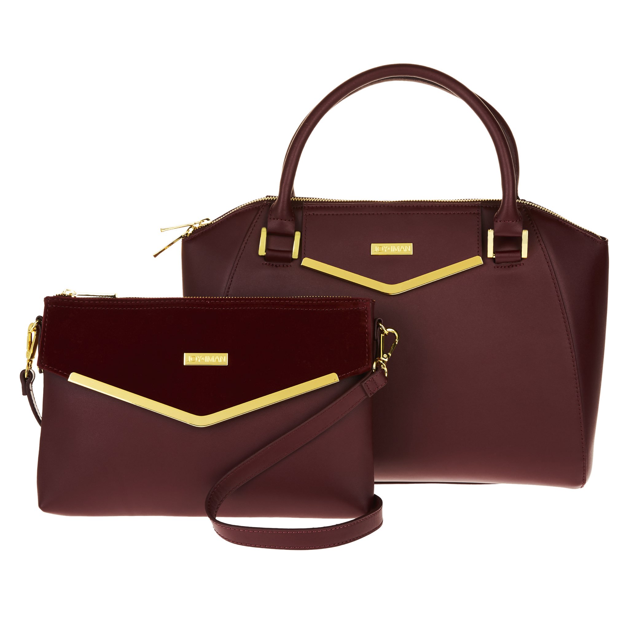 joy and iman hsn clearance bags