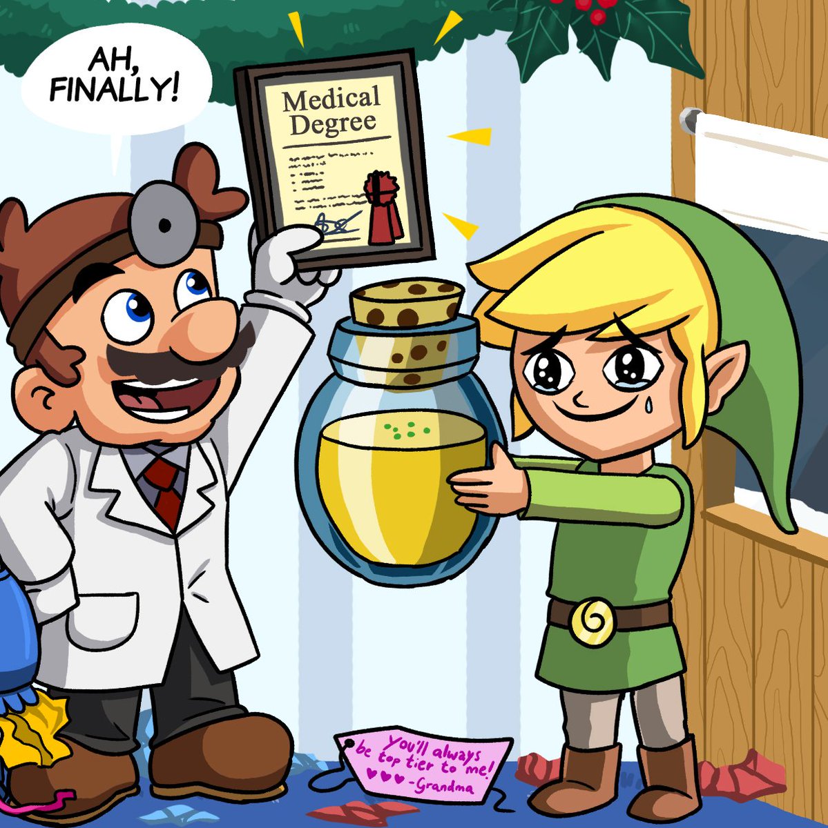 Just Gabe Toon Link S Grandma Note Might Be The Most Wholesome Thing In This Whole Comic