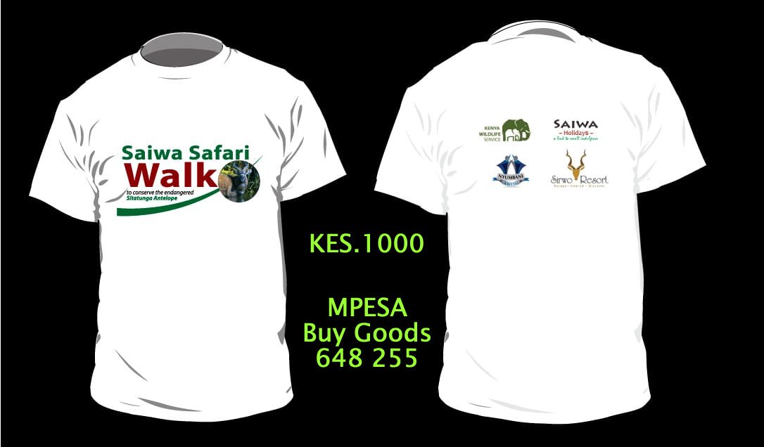 AlvansMtetezi's tweet photo. To join the course buy a Tshirt. @SafaricomPLC @silverstoneair. The Round Neck Tshirt goes for KES.1000 and the Polo Tshirt KES.1500 MPESA Till 648 255. Get yours today
#SaiwaSafariWalk https://t.co/ulg107JKGf