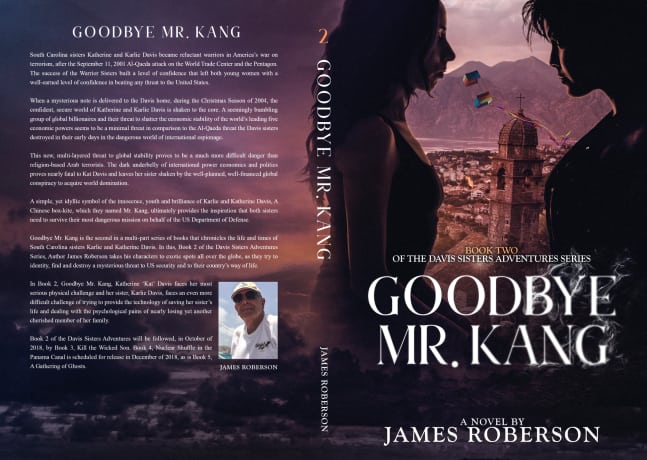 Coming in January to #Audible Book 2 of the #DavisSistersAdventuresSeries #GoodbyeMrKang. Currently available from #Amazon #KindleUnlimited and #jamesrobersonnovelsdotcom. Brought to life by the amazing #jennifergilmour at #simplygreatvoiceoversdotcom.