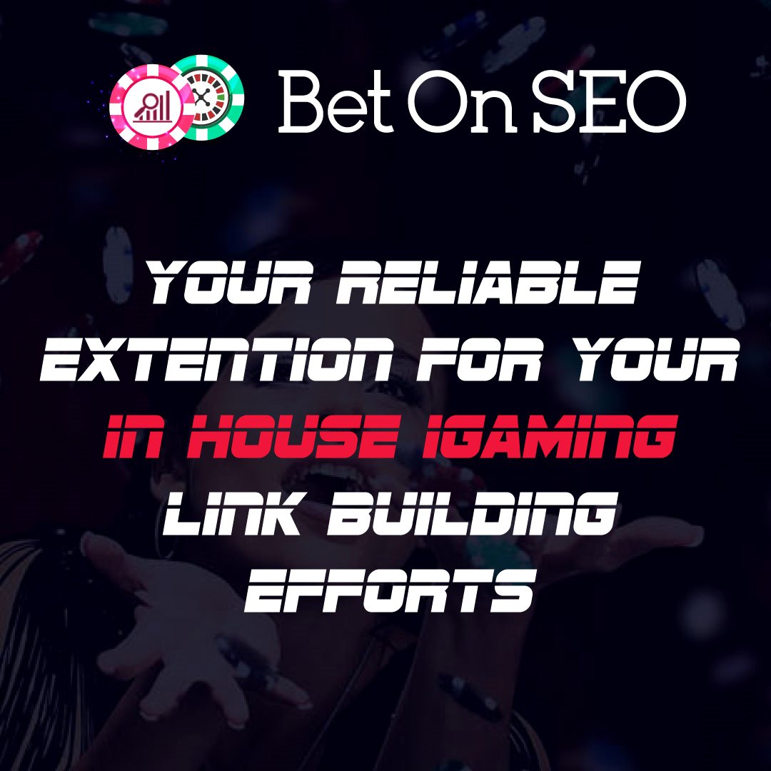 🎯 100% WHITE HAT #iGaming Outreach #LinkBuilding Expert
📊 Your Reliable Extension for Your In-House SEO Efforts
♠️ Run by Ex-Google Employee

🎁 GET Monthly "CASH BACK” on Providers Referral 💰
#SIGMA18 #MALTA #SIGMA2018

Reach Me: MSSG.ME/BetOnSEO