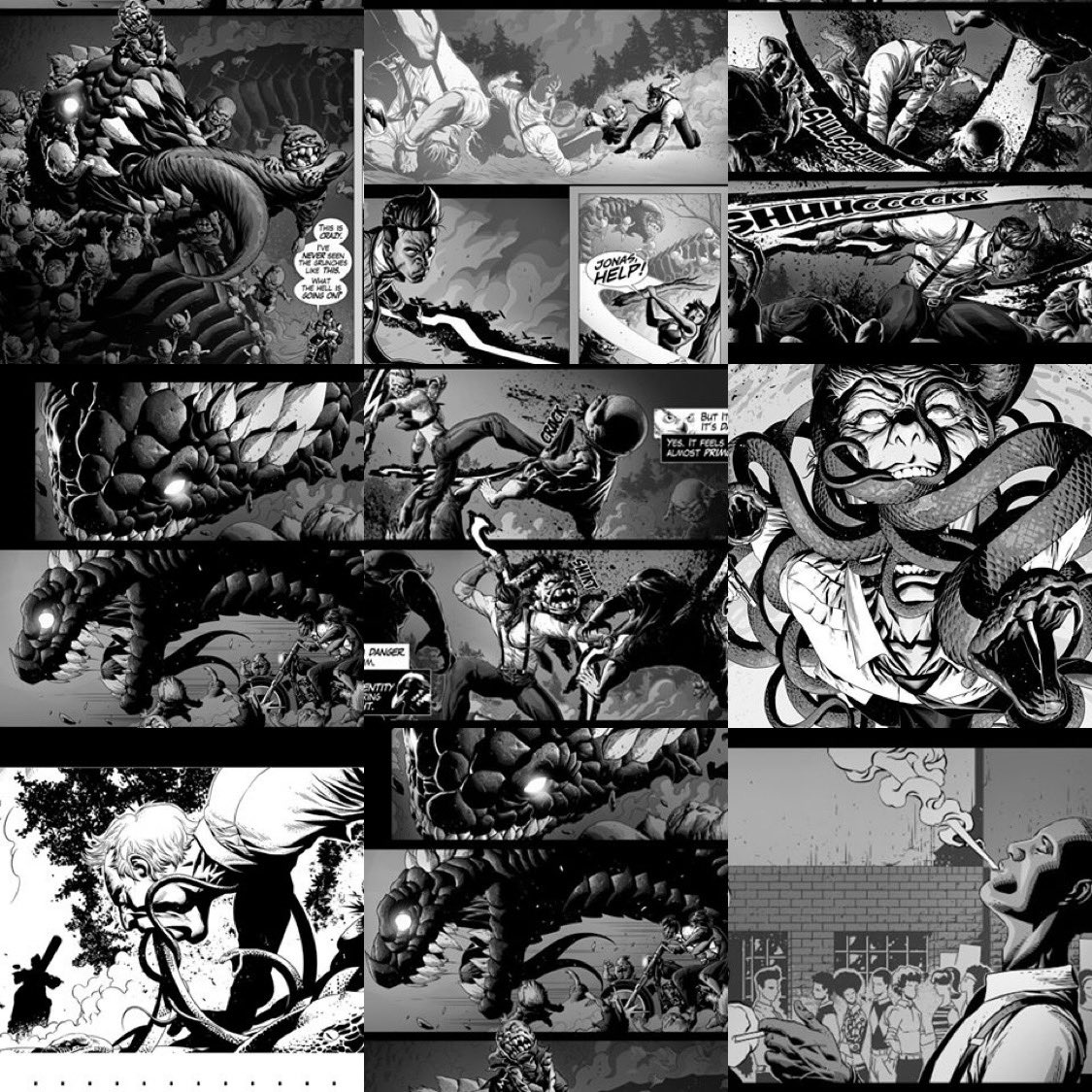 DreamFuryComics's tweet photo. Before sharing my top nine for 2018 I’m going to hit you guys with last year’s top nine. Here’s my  top nine Instagram posts in 2017. #TopNine2017 https://t.co/0Q1EwgmYUc