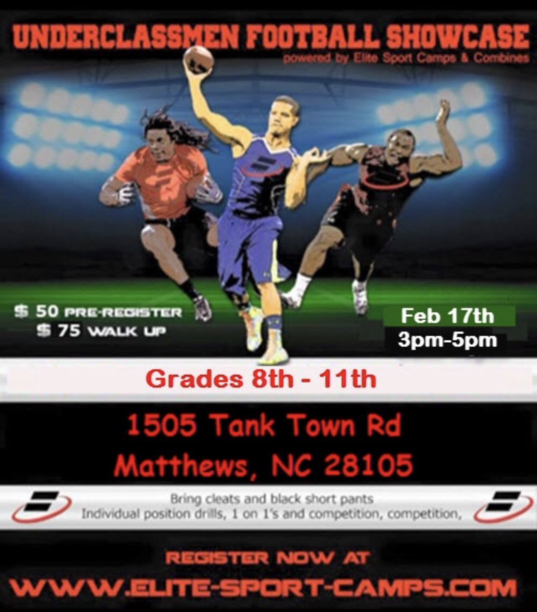 cprecruits's tweet photo. Exposure &amp; Competition 🔥 👉🏼 https://t.co/LshhFE7Ooo @NCPreps @NextGenAACamp @triwnews @SCSportsReport https://t.co/OE1edIRkAK