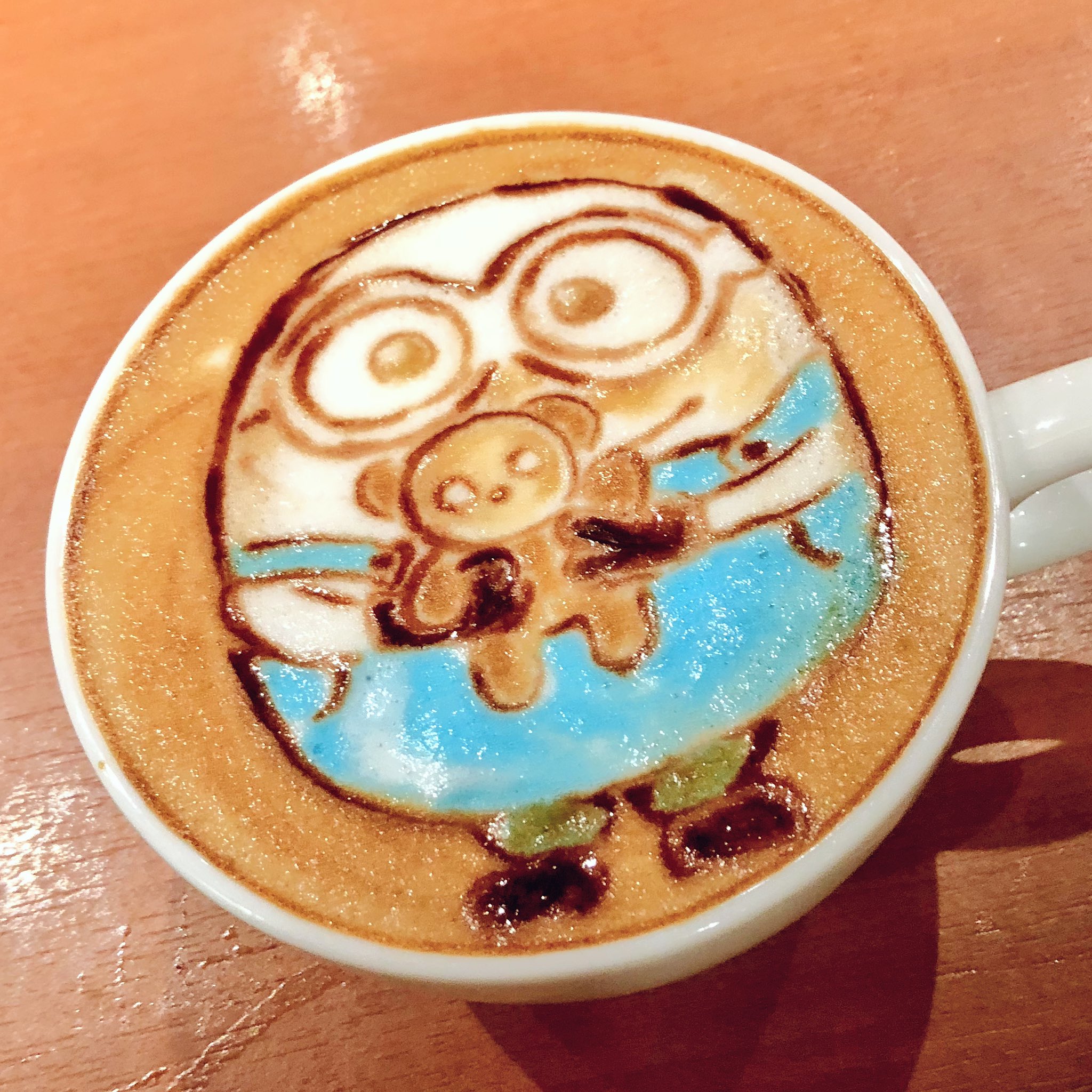 Naoki Latte Artist ラテアート ミニオンズ ボブ ラテアート イラスト イラ拡 ミニオンズ ミニオン ボブ デザインカプチーノ バリスタ 絵描きさんと繋がりたい T Co N5cfjxovfo Twitter