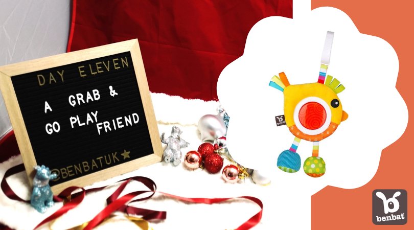 benbatuk's tweet image. 🎄🎶 On the 11th day of Christmas, Benbat UK gave to me... 🎶🎄

A grab and go play friend!

This little buddy will encourage your baby to reach out, grab, tug and kick!

Get yours here: ben-bat.co.uk/collections/ra…

#mummybloggers #pbloggers #giftideas