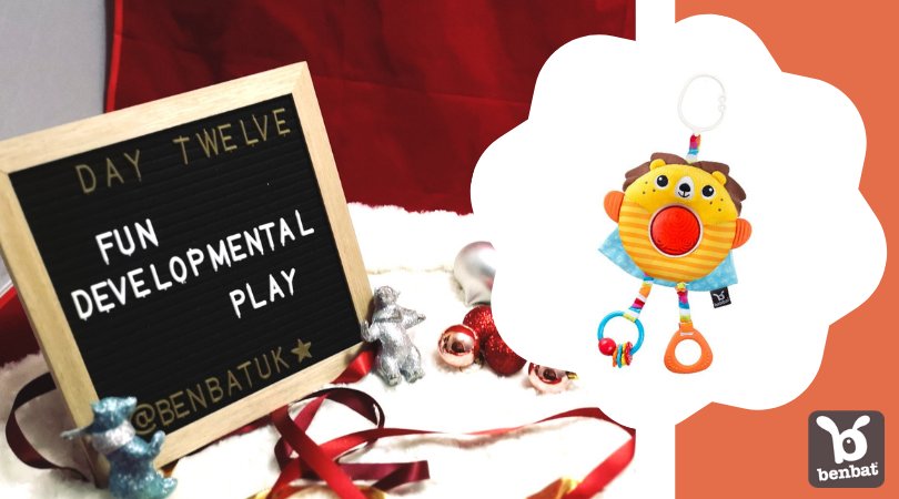 benbatuk's tweet image. 🎄🎶 On the 12th day of Christmas, Benbat UK gave to me... 🎶🎄

Fun developmental play 🎶

Get yours here: ben-bat.co.uk…/dazzle-friends-lion-stroller-toy

#pbloggers #mummybloggers #giftideas
