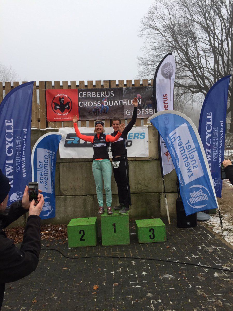 tvcerberus's tweet photo. Podium mixed duo Cerberus Cross Duathlon https://t.co/8rFRw9Jq3W
