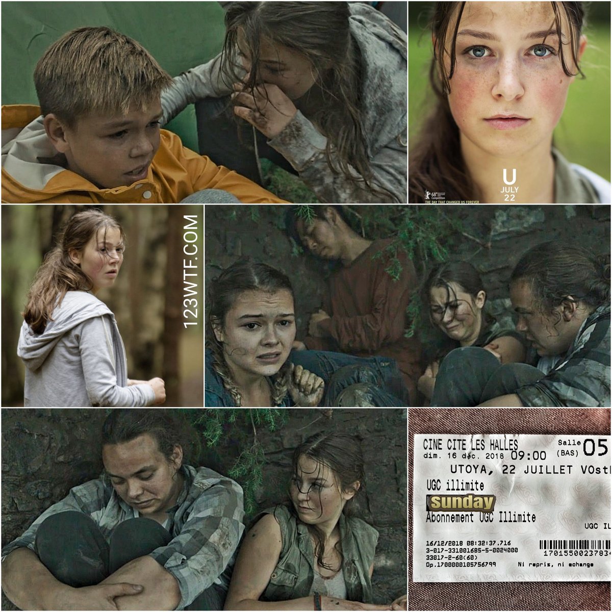 22 days in a row at the cinema &amp; 325 on the year. Today I saw #UtøyaJuly22. If you want to make a movie about a mass shooting, and you want the audience to feel what it's like to strive to survive, you film it in one single take and you film it in real time.  Exactly like Utøya.