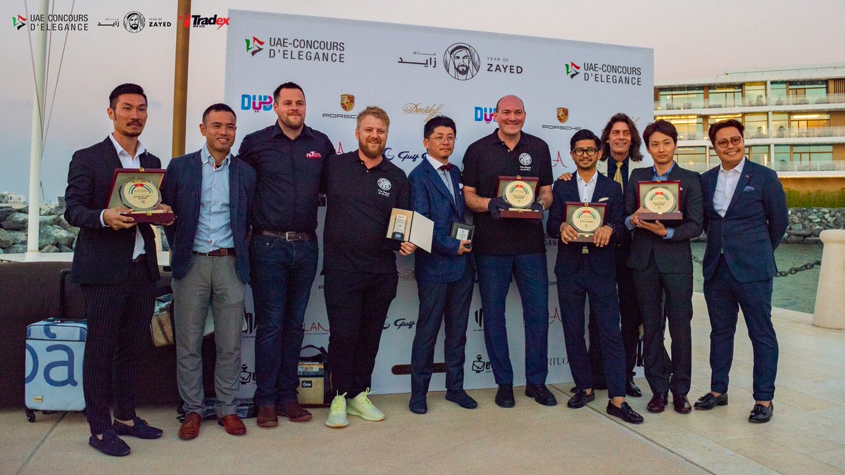 TradexME's tweet photo. A Huge THANK YOU to Everyone who attended and Participated, The Year of Zayed Concours d'Elegance 2018.

#TradexME #KamikazeCollection #YearOfZayed #ConcoursDElegance #Porsche #WMotors #VisitDubai #BulgariHotels #UAE #عام_زايد https://t.co/WF1G4EL4XV