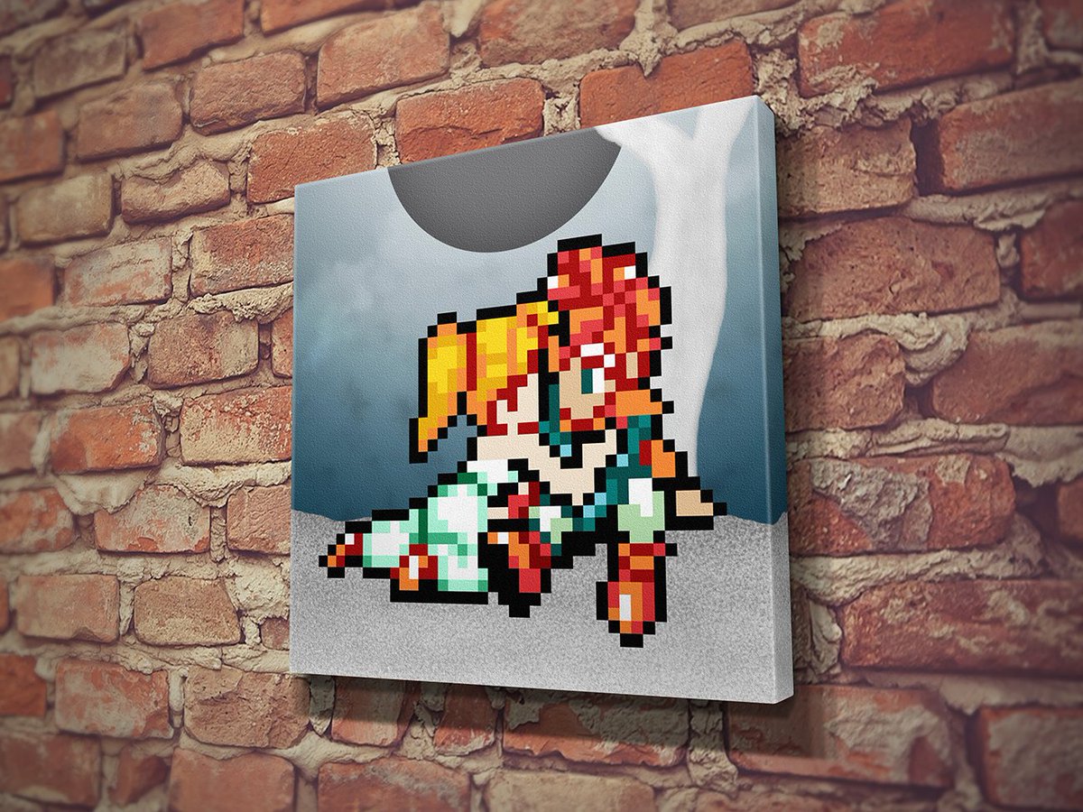 PalmersPixels's tweet image. On the seventh day of Christmas my true love gave to me: Travels through space and time to save mankind!  For today only, our Chrono Trigger Prints are 15% off with free shipping at palmerspixels.com &amp;amp; Etsy! #retrogaming #gamersunite #pixelart #etsysale