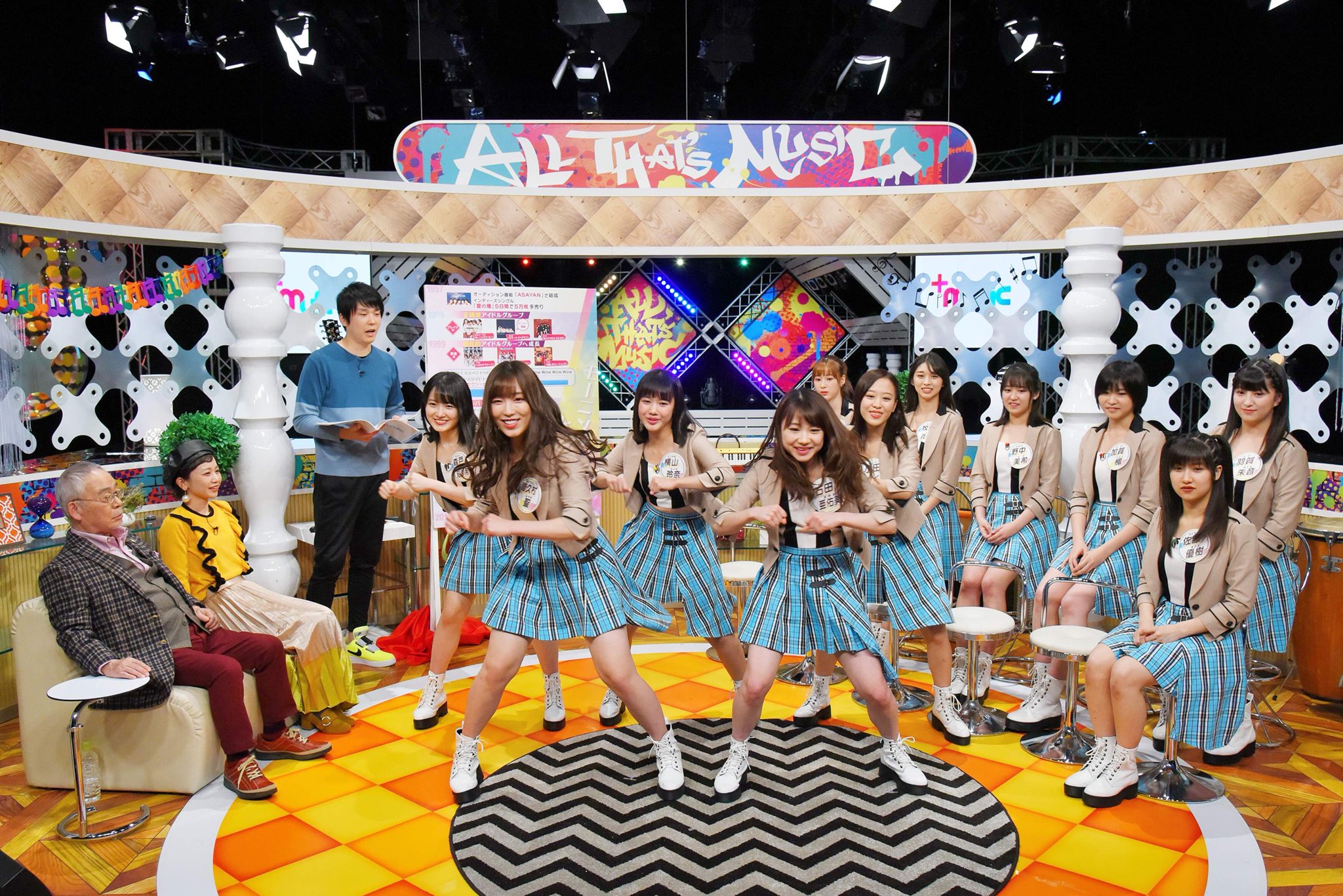 【MBS】+music on Twitter "明日のゲストは、モーニング娘。'18のみなさん👭かまいたち・濱家