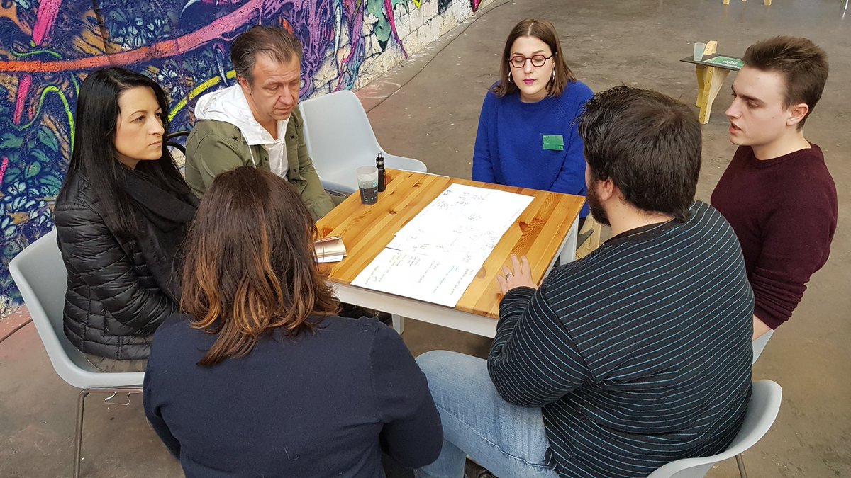 LyonisAi's tweet photo. #MindFhack - 1ères sessions du tribunal ! Retours sur le projet "#industrie" et ses vêtements connectés de #sécurité, un projet "next step" réalisable. Y a plus qu'à 😉
#innovation #IA #futureofwork https://t.co/YFTz2PfRk3