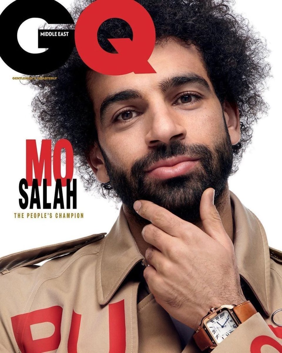FilFan's tweet photo. محمد صلاح على غلاف مجلة GQ https://t.co/GVeJAyoLBh