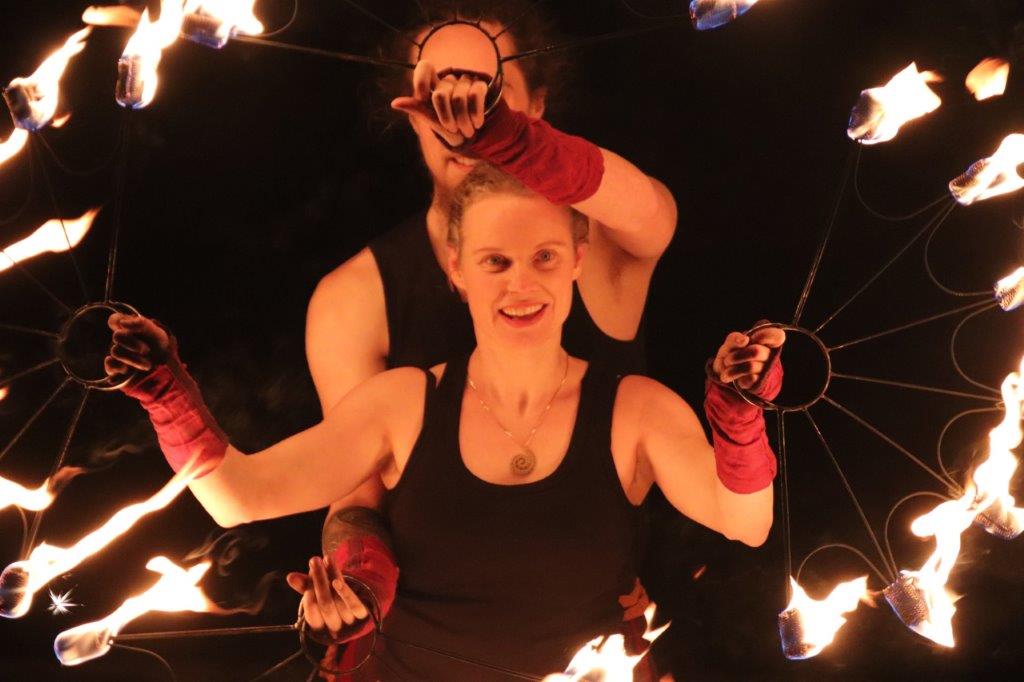 Eldfågel besökte Jul i Lundby igår.