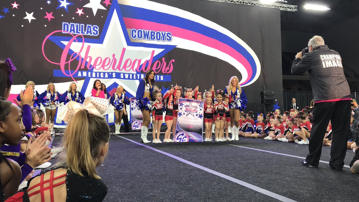 DCCheerleaders's tweet photo. We love our champions! #DCCFall @LetsGoCelebrate 🏆🥇 https://t.co/Y2sdTSKVRf