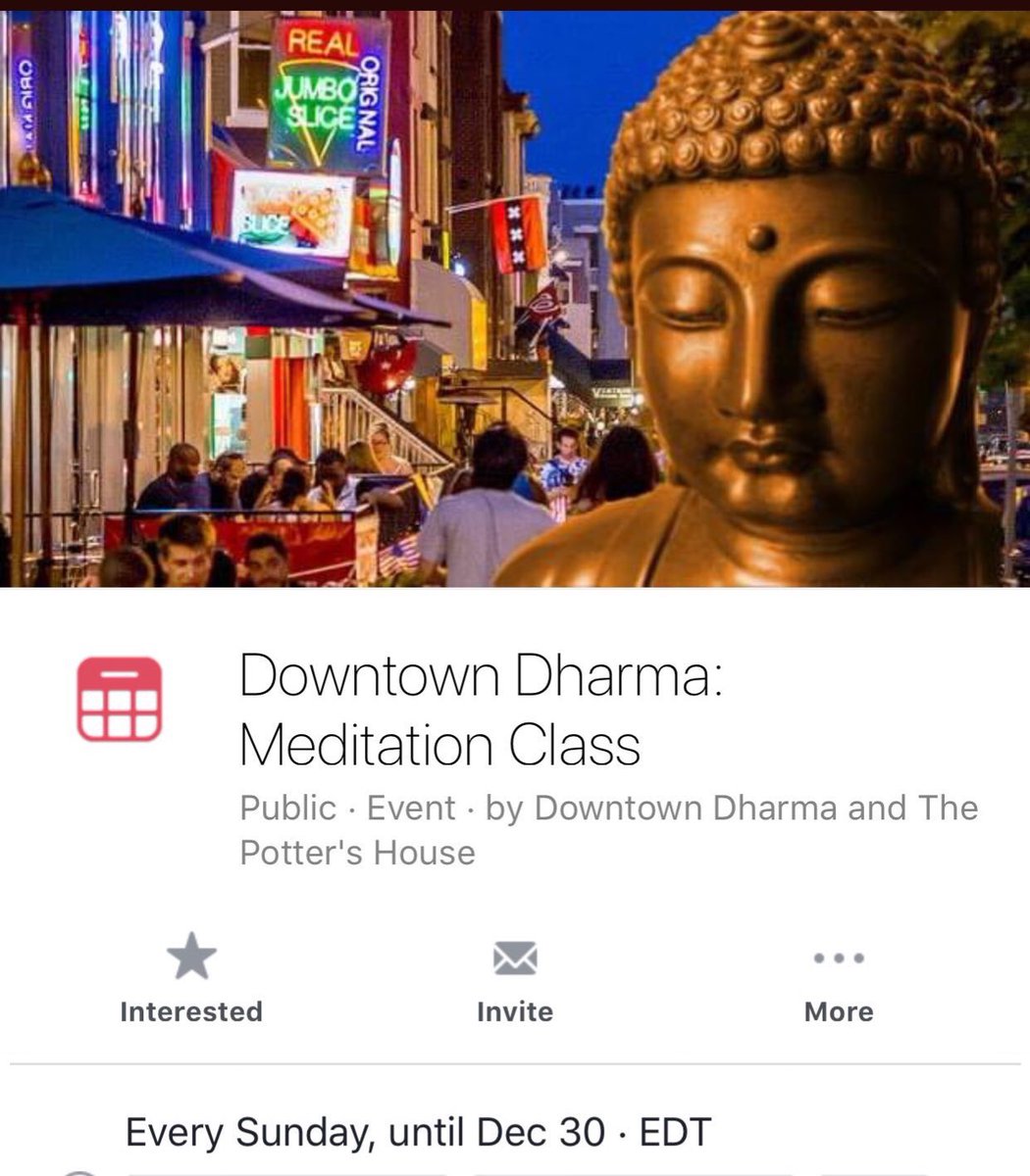 FreeinDCBlog's tweet photo. Tonight! #IMCW Weekly Sunday night #Meditation sangha @Pottershousedc 6pm-7:30pm, by donation. 1658 Columbia Rd NW https://t.co/jdtFcPxkfJ learn more at https://t.co/lDFomLsAVF https://t.co/U205J0T6vs