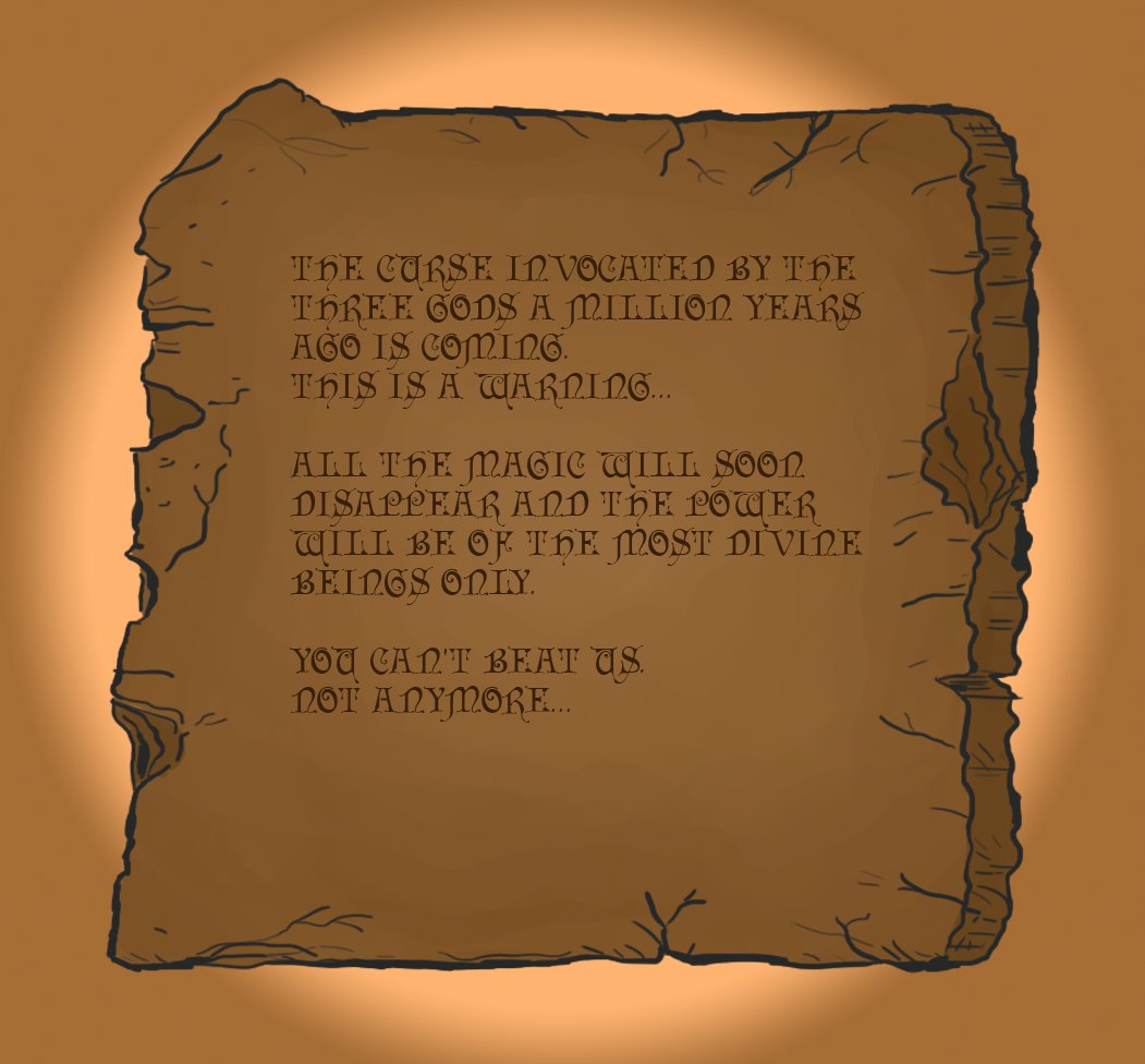 AtzucacStudios's tweet photo. Esto es una advertencia...
Los dioses tomarán el control del poder si la maldición no se rompe. Ghek, tienes una misión.

This is a warning...
The gods will take all the power if the curse doesn't break. Ghek, you have a mission. 

#indiegame #indiedev #unitydev #cartoongame #3d https://t.co/yUP2qMMcwE