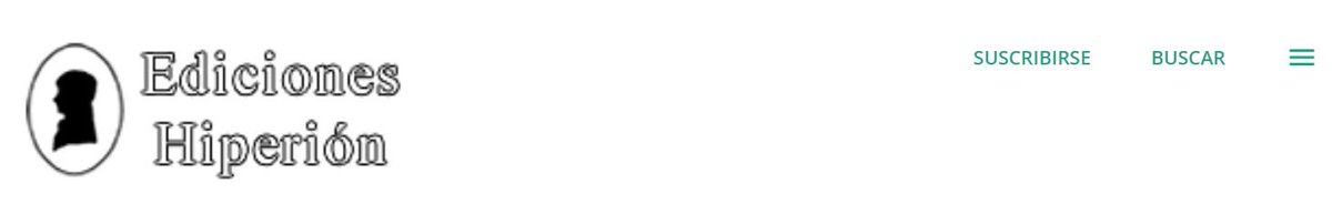 ¿Queréis recibir nuestras noticias, novedades,etcétera? Suscribiros a nuestro boletín informativo en nuestro blog edicioneshiperion.blogspot.com