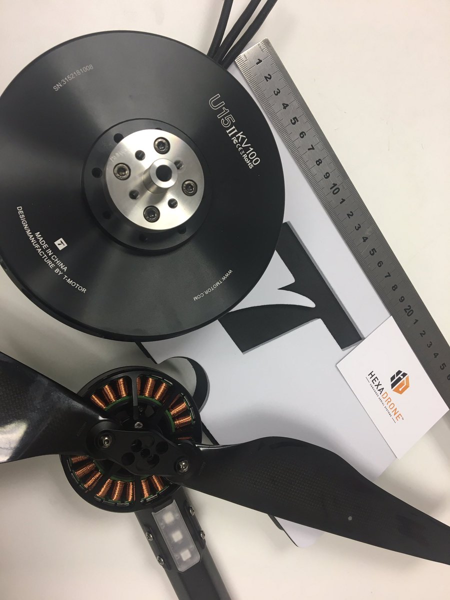 Chez Hexadrone on aime les gros moteurs ! #drone #tmotor #hxd #U15