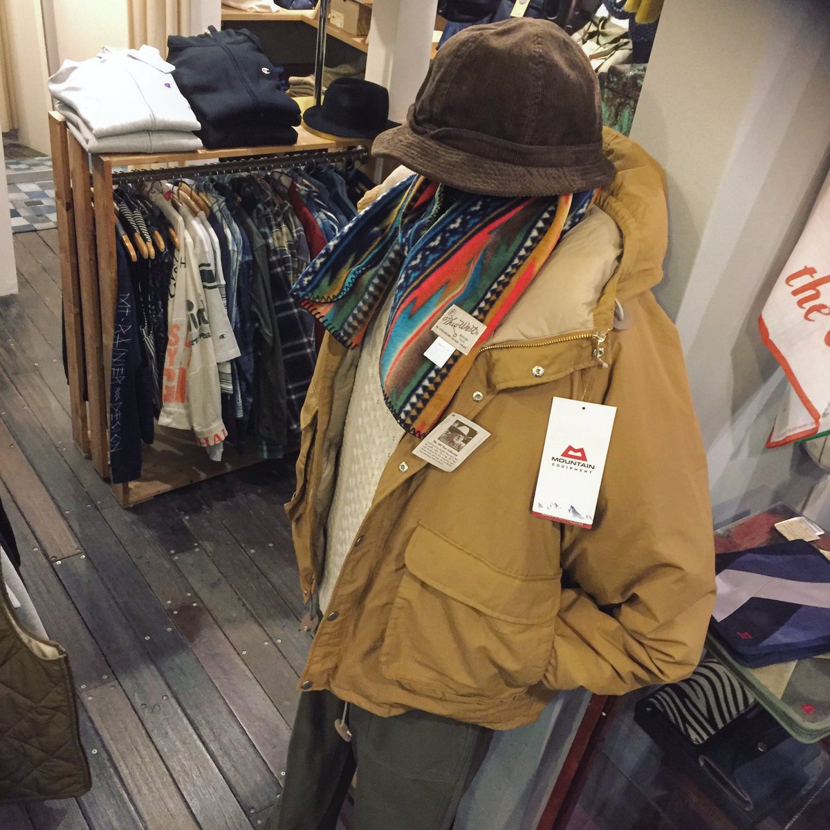 NAROCLOTHING's tweet photo. .
・アウター / #mountainequipment
・ニット / #mrattick
・パンツ / #fobfactory
・ハット / #higher
・マフラー / #rockmountranchwear

#naro
#naroclothing 
#所沢

https://t.co/JMXYcOsKIm https://t.co/5Qto0UCxPm