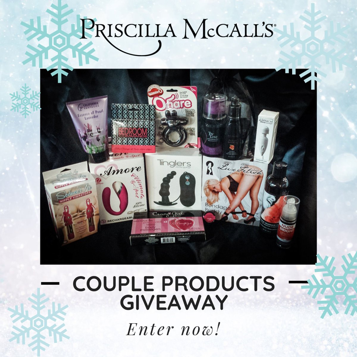 priscillacsdh's tweet photo. ENTER NOW 👉 simply like AND comment on this post! Ends 12/22 @ 11:59pm. To increase your chances of winning enter on our Facebook page and IG too! #giveaway #sextoys #enternow
***Must be age 18 or older. Must reside in the United States.*** https://t.co/eAY5Y1dRoy