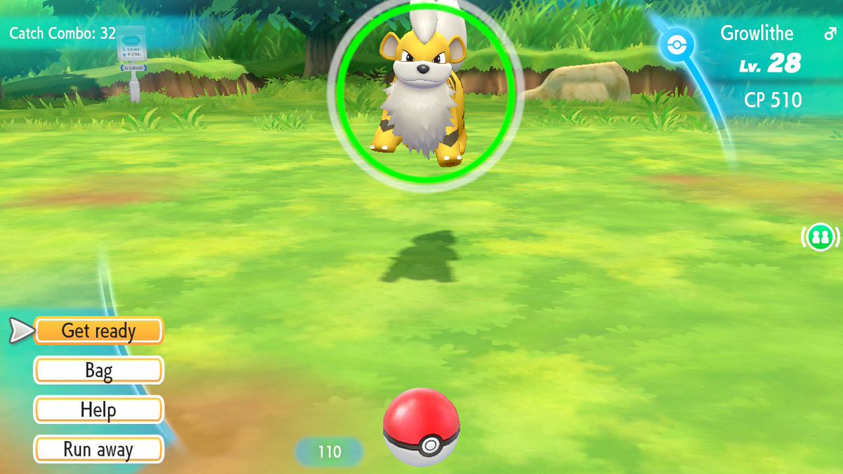 Gladiator02_07's tweet photo. Yesss finally!! #PokemonLetsGo #NintendoSwitch #growlith https://t.co/Vv5zEHZfCY