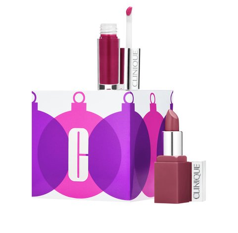 davelackie's tweet photo. Here's out next #DaveAndNinaXmas beauty Twitter prize: a cute Clinique tree ornament with mini Lip Pop in Plum and Pop Splash Gloss in Watermelon. To enter, follow @davelackie &amp; @NinaWmakeup &amp; RT https://t.co/oy7gKT9RaI