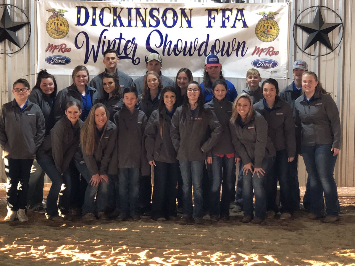 DickinsonFFA's tweet photo. Thank you to everyone who came out to support our showdown yesterday! Also, thank you to our showdown committee and the chairman, Morgan Perez, your hard work is appreciated. https://t.co/X1vHbCaRai