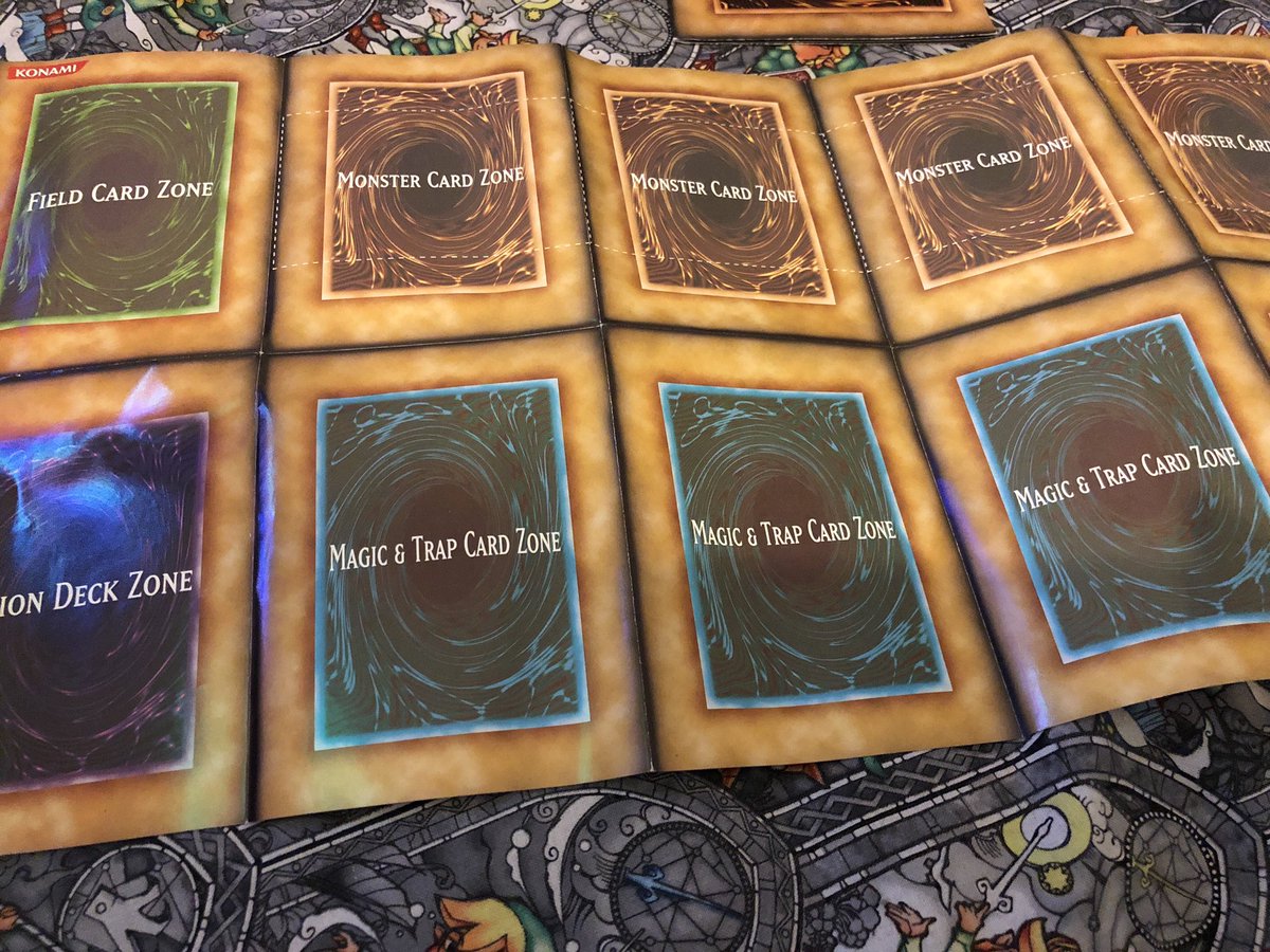 When you digging around for something and you find you're old Duel Field  that still says Magic Zone. #YuGiOh #Magic
