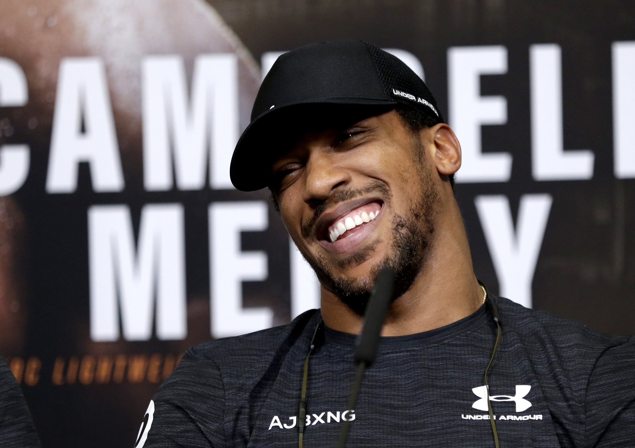 aj boxing under armour hat