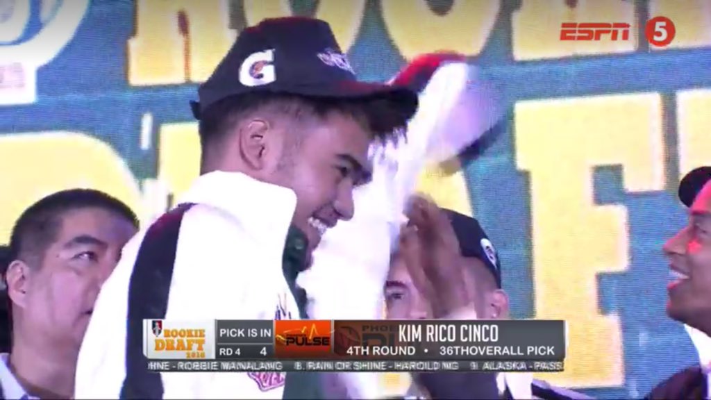 Congratulations <a href="/Kimcinco5/">Kim Cinco</a>, 36th OVERALL PICK of the #PBARookieDraft2018! #VivaVivaPirata