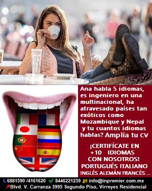 InPremier's tweet photo. Ana es políglota, considerada un genio por sus colegas y amigos, es ingeniero en una grande multinacional y ha viajado por todo el mundo ¿Y tu, que esperas?
Conviértete en #políglota en #InstitutosPremier 
#idiomas
#inglés #alemán #portugués #italiano #francés #Saltillo #Coahuila https://t.co/xAAu7hDsV6
