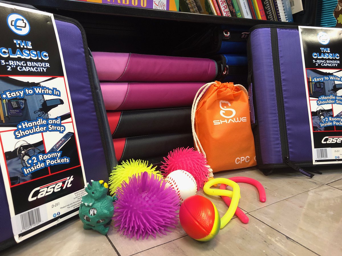 docorotaract's tweet photo. Thanks to donations collected at our School Supply Drive with @tuscolarotary &amp; @Tuscola_Kiwanis in August, we were recently able to purchase some binders &amp; sensory toys for @TuscolaCUSD301 students. Your dollars are making a difference — thank you. #DoCoRotaract https://t.co/iYt6cFIV26