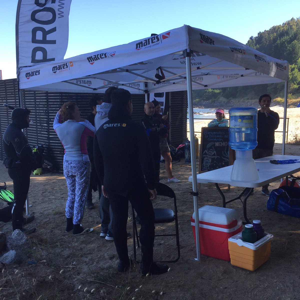 erasmomac's tweet photo. Hoy en #PuntaParra, buscando al #NemoChileno junto a los amigos de @ProsubLtda 🦐😉 #ExpediciónNemo @oceaneyeschile 🔍 👍 https://t.co/pPj38bGV2j