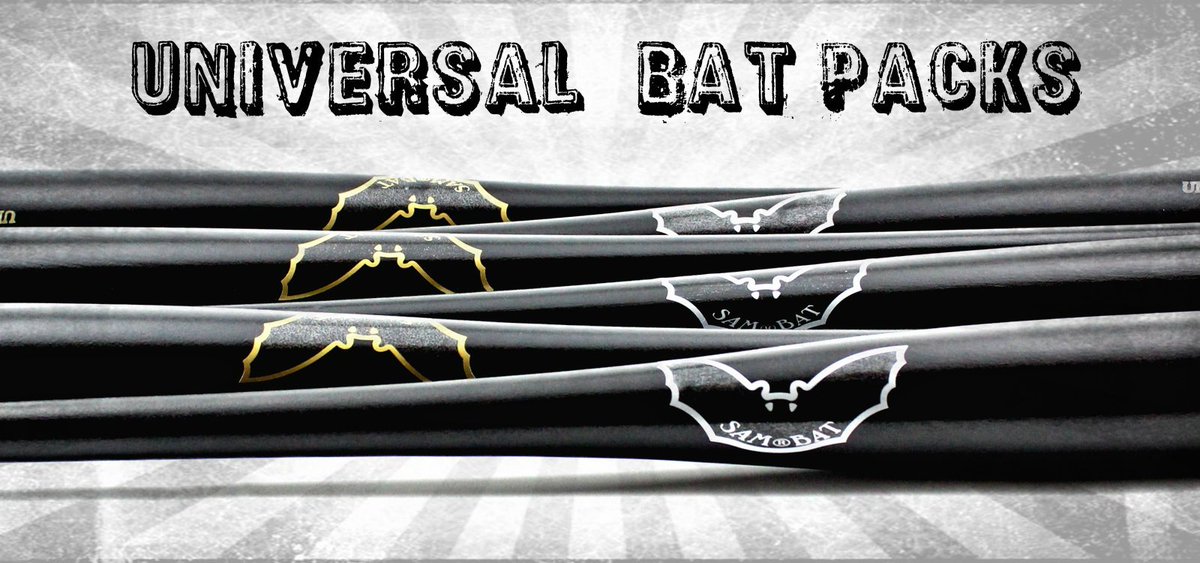 SamBatCorp's tweet photo. Missed out on Black Friday? Don't worry, our packs are still on sale! $299 for 6 Pack of Universals and $129 for 2 Packs! #PackSale #BatPacks #SamBat
USA: https://t.co/LGaZd5qKot
CAN: https://t.co/ijGz3brMhF https://t.co/uptEZMabie