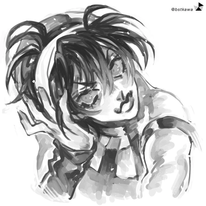 ナランチャ格好良かった…!
前描いたやつ塗っただけだけど…! 