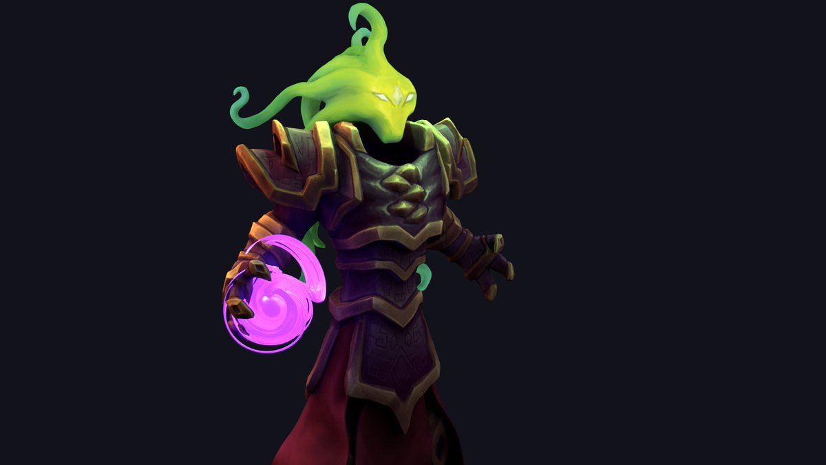 Greater_God_'s tweet image. Couldn't resist making a fanart of the coolest character in @Hytale , so proud of my friends at @Hypixel #3dart #Voidboi #Hytale
2D concept by @ThomasFrick