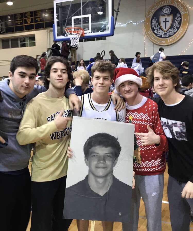 basketball_smm's tweet photo. The bulldogs would like to give a huge shoutout to Tommy Montooth. Like Mike Jordan with the flu he powered through the silent night game while having an allergic reaction and dropping 5 points! #tomsabeast https://t.co/cmPf2EaWnj