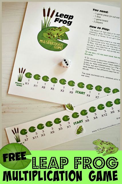 Homeschool4Me's tweet image. FREE Leap Frog Multiplication Game #freemathgame #multiplication #mathgames #123homeschool4me - bit.ly/2Ob7odT