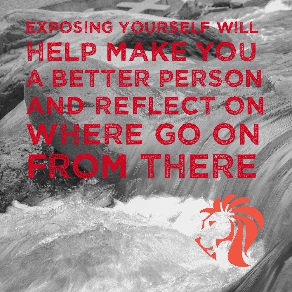 Even if your artist, writer photographer etc sometimes express your work of art to the world will help see what you need to do better as an artist or even as a person