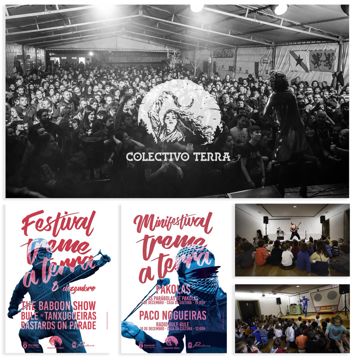colectivoterra's tweet photo. E con Paco Nogueiras rematamos o 19 Festival Treme a Terra. Na ligazón poderás atopar o libreto que editamos en cada edición. Grazas a todas por vir, por axudar e polas achegas desinteresadas de todas as colaboradoras. 

https://t.co/4Jeivykogi https://t.co/4nxJQrSWBd