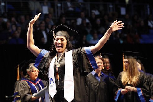 VistaspKarbhari's tweet photo. Over the course of 3 days, 6 ceremonies, &amp; with the help of thousands of family members/friends, we celebrated the accomplishments of 5,400+ @utarlington graduates this weekend. Congratulations to our newest @utaalumni &amp; ambassadors for our great university. #MavGrad2018 https://t.co/UzX1g0HsQw