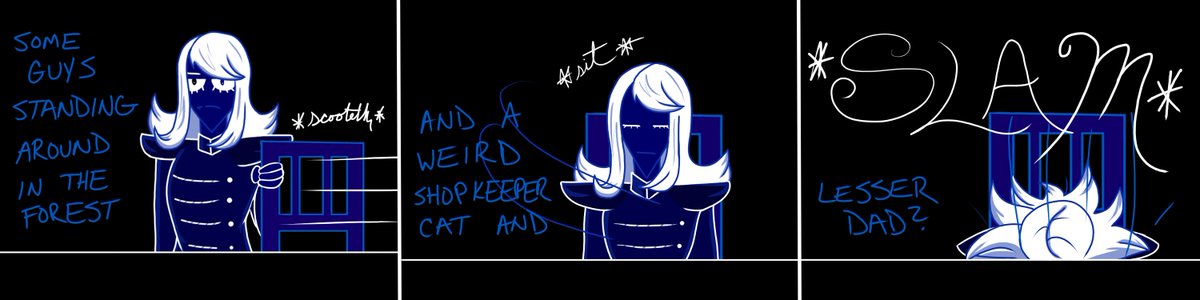 C_M_Link's tweet photo. Lesser Dad #5 #LesserDad #LesserDadComic #deltarunefanart #rouxlskaard #lancer https://t.co/LUNuWpzaln
