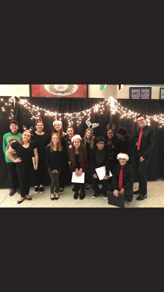 We had an amazing time kicking off the holiday season with some caroling at a Toys for Tots event this morning!