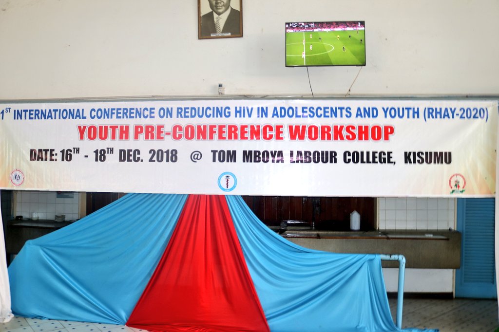 ImpactRDOKenya's tweet photo. We look forward to a fruitful engagement with the youth during the inaugural International Conference on Reducing HIV in Adolescents and Youth (RHAY 2020) pre-conference tomorrow 17th&amp;18th at the Tom Mboya Labor College. Youth agenda must be youth driven @KEMRI_Kenya @NigeeKenya https://t.co/clpUb5q0z8