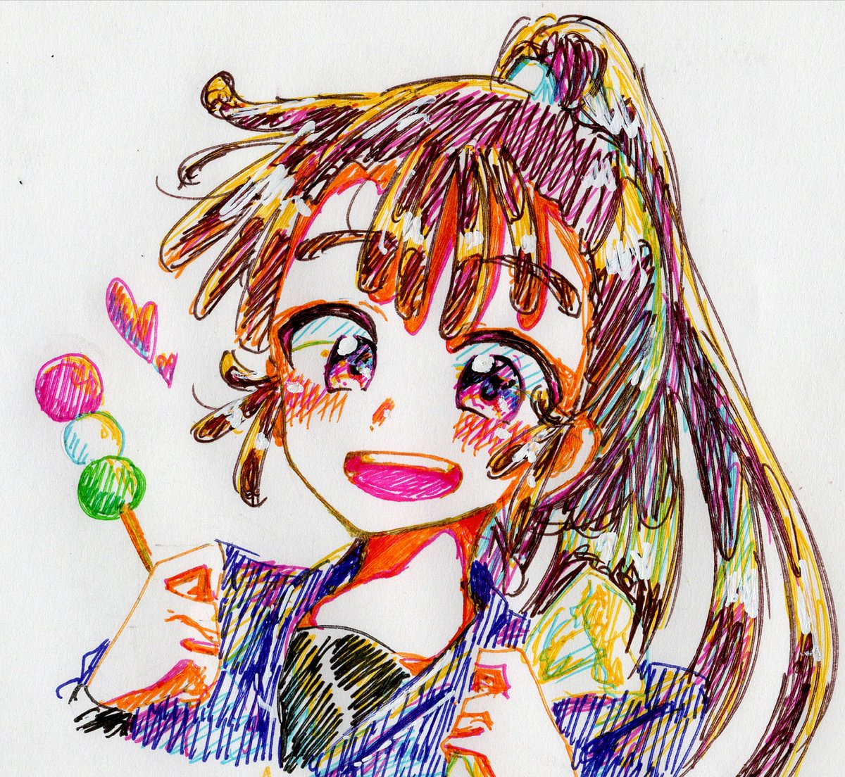 これは鉢尾とおひゃまの落書き 