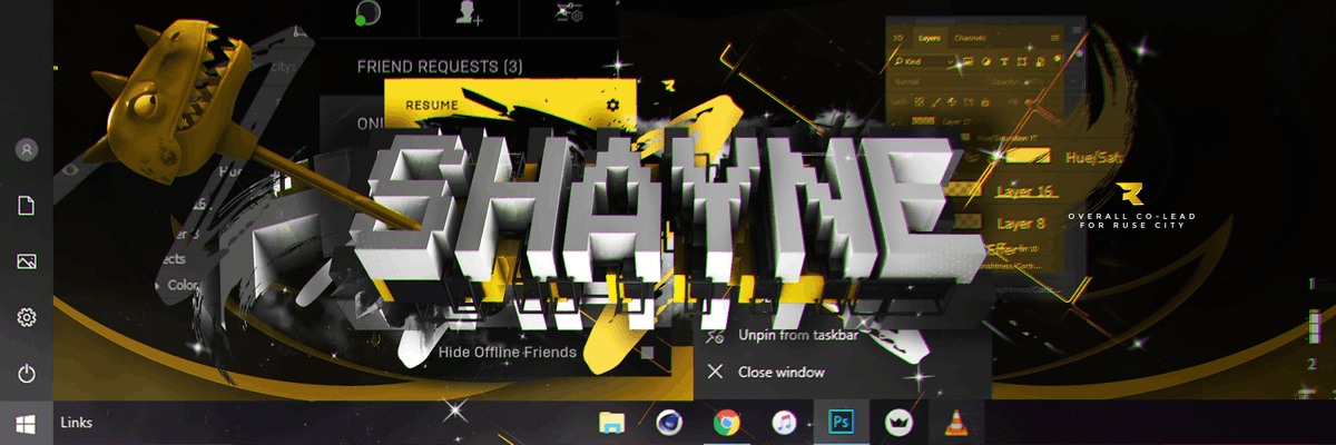 KylePGraphics's tweet photo. Header for @ShaynesVision 
Dual with @shithurted 
Theme: Windows not responding
HD Link: https://t.co/THvkJinX3p
Likes/Rt's would be litty https://t.co/m6ZA51mFT2