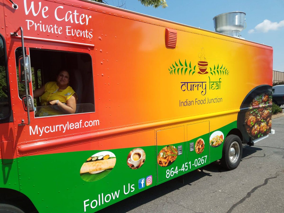 CommunityTap's tweet photo. Curry Leaf will be here today from 4-7, y'all. The Sundy dinner bell's a rangin'! #atthetap #bestindianintown #communitytap #yeahTHATgreenville https://t.co/FwAGsjZNrh
